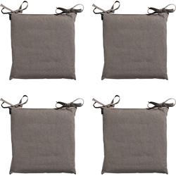 Madison Toscane Zitkussen - Outdoor - Oxford Taupe - 46x46 - Bruin - 4 Stuks