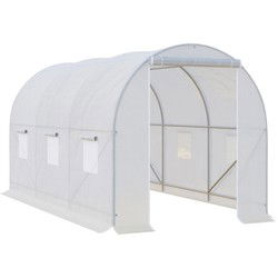 4goodz Tunnelkas - Foliekas Kweekkas 350x200x200 cm - Wit