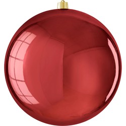 House of Seasons Kunsttak baubles - 50x50x50 cm - Gerecycled Polystyreen - Donkerrood