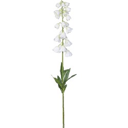 Campanula Creme künstliche Blume Seide gefälschte 94 cm - Buitengewoon de Boet