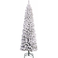 Black Box Trees Kunstkerstboom Jurva - 91x91x260 cm - PVC - Bevroren Groen