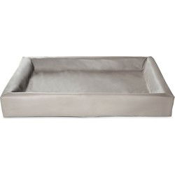 BIA BED KUNSTLEER HOES HONDENMAND TAUPE BIA-80 100X80X15 CM