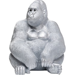Kare Deco Figuur Monkey Gorilla Side XL Zilver