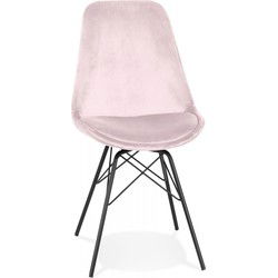ZAZY design stoel 45x55x83 cm Roze