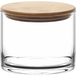 Storage jar Ø 25 x 20 cm - 7.5 liter - Ø 25 x 20 cm / Transparant / Round