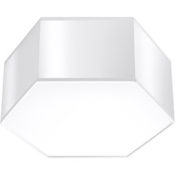 Plafondlamp modern sunde wit