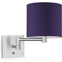 wandlamp swing bling Ø 20 cm - paars