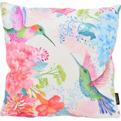 Floral Birds #2 | 45 x 45 cm | Kussenhoes | Katoen/Polyester