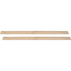 vtwonen Fotolijstplanken 170 cm - Eiken - Onbehandeld - Set van 2