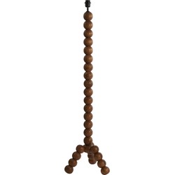 Light&living Vloerlamp 35x35x130 cm VEGLIO hout olie bruin
