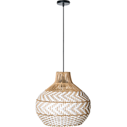 YAUCO - Hanglamp - Wit - Rotan