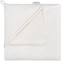 Baby's Only Wikkeldeken - Omslagdoek baby Sense - Teddy voering - Wit - 75x75 cm