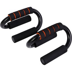 Decopatent® Push up bars - Set van 2 STUKS - Stevige opdruksteunen voor push ups S-Vorm voor hoge stabiliteit - Foam handvatten