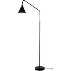 Vloerlamp Lyon - Zwart - 83x25x154cm