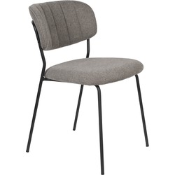 ANLI STYLE Chair Jolien Black/Grey