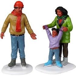 Family Ice Follies Set Of 2 Kerst