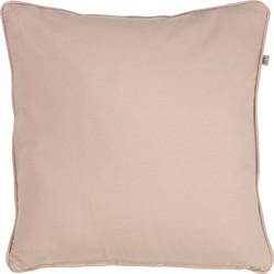 Dutch Decor JAVA - Sierkussen XL - katoen - 70x70 cm - nude / roze - lounge kussen - Dutch Decor