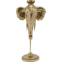 Kare Kandelaar Elephant Head Gold 49cm