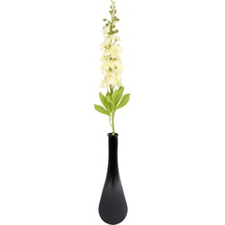Bellatio Design Kunstbloem bloesemtak ridderspoor - 87 cm - wit - Kunstbloemen