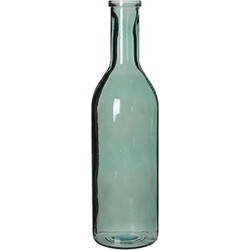 Decoratiefles / glazen fles groen 50 x 15 cm - Vazen