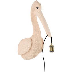Light & Living - Wandlamp PELICAN - 33x28x63cm - Roze
