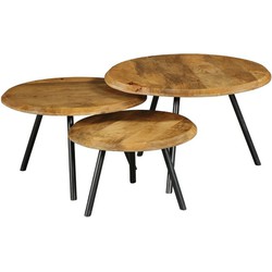 Starfurn Salontafel Ohio | 70 cm | set van 3