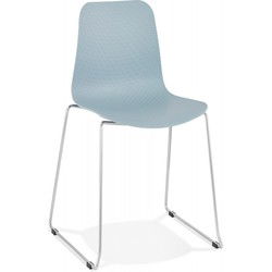 EXPO moderne stoel 55x50x825 cm Blauw