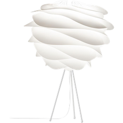 Carmina Medium tafellamp white - met tafel tripod wit - Ø 48 cm