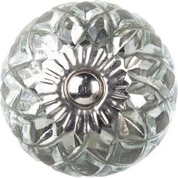 Clayre & Eef Deurknop Transparant Glas