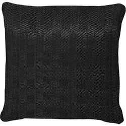 Decorative cushion Ohio black 42x42