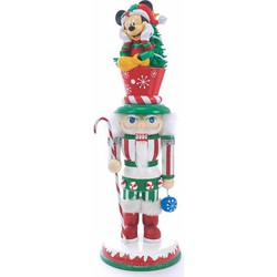 Holly Wood Mickey Nutcracker 14 inch