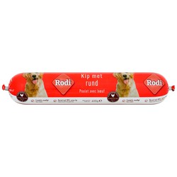 Rodi Dierenvoeding Kip met Rund 400g