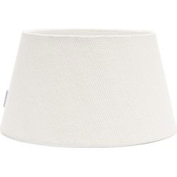 Riviera Maison Structured Linen Taper Lampshade white 38x21