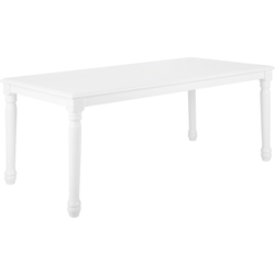 Beliani CARY - Eettafel-Wit-MDF