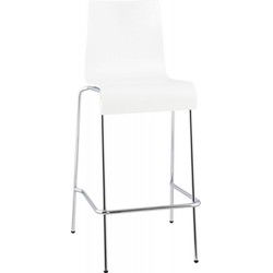 KWATRO halfhoge snackkruk 50x47x94 cm Wit