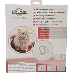 PetSafe microchip kattendeur wit PPA19-16145