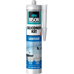 Super Silicone Sanitary Trijs Koker 300 ml - Bison