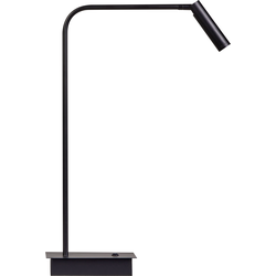 Beliani LAWSON - Bureaulamp-Zwart-IJzer