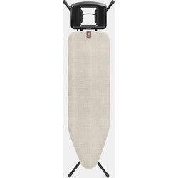 Strijkplank B, 124x38 cm, solide strijkerhouder - Denim Grey