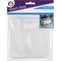 Waszak voor delicaat wasgoed wit 47 x32 cm - Waszakken