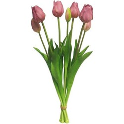 Tulpenstrauß Sally Klassische lila Kunstblume - Buitengewoon de Boet