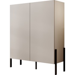 Meubella Dressoir Jordy - Beige - 114 cm