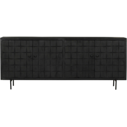 Starfurn Dressoir Brandy Black | 220 cm