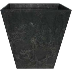 Bloempot Pot Ella zwart 30 x 29 cm - Artstone