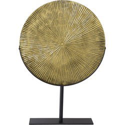 LOFT42 Burst Ornament op voet - Messing Metaal Ø36cm