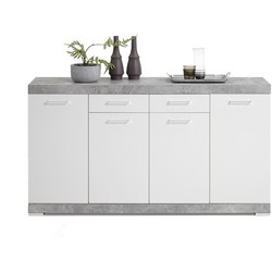 Buffet 2 Lades 4 Deuren L160 x D34,9 cm - Bristol