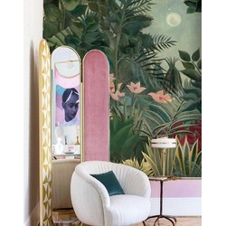 Vliesbehang - 350 x 250 cm - Jungle geïnspireerd door Rousseau