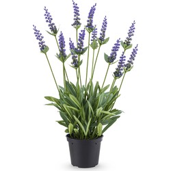 Greenmoods Kunstplant Lavendel - Nep plant - 1 Stuk - 44cm  -