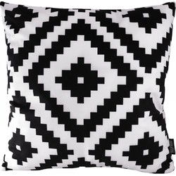 Sierkussen Soft Graphic Black | 45 x 45 cm | Katoen/Polyester