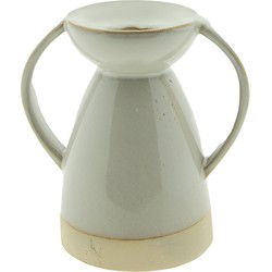 Clayre & Eef Kandelaar Beige Porselein